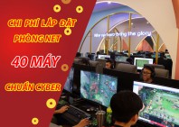 Lắp đặt phòng net 40 máy